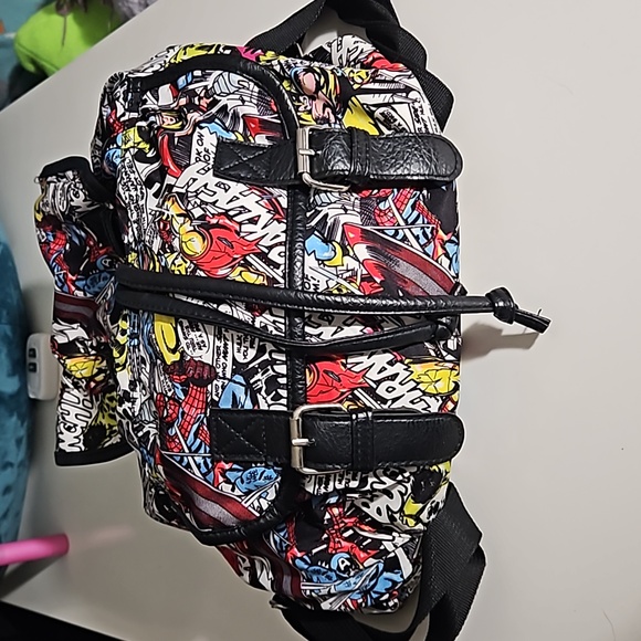 Marvel Slouch Tie Backpack - Picture 3 of 6